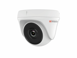 Купольная HD-TVI видеокамера HiWatch DS-T133 с EXIR-подсветкой