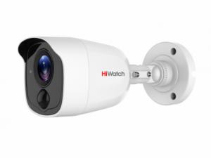 Цилиндрическая HD-TVI видеокамера HiWatch DS-T210 с EXIR подсветкой
