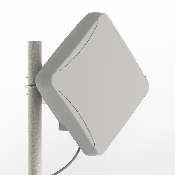 Антенна MIMO с боксом для модема 3G/4G LTE (1700-2700 МГц) 14-15 дБ