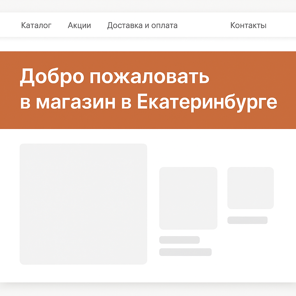 Пример персонализированного контента в зависимости от города пользователя